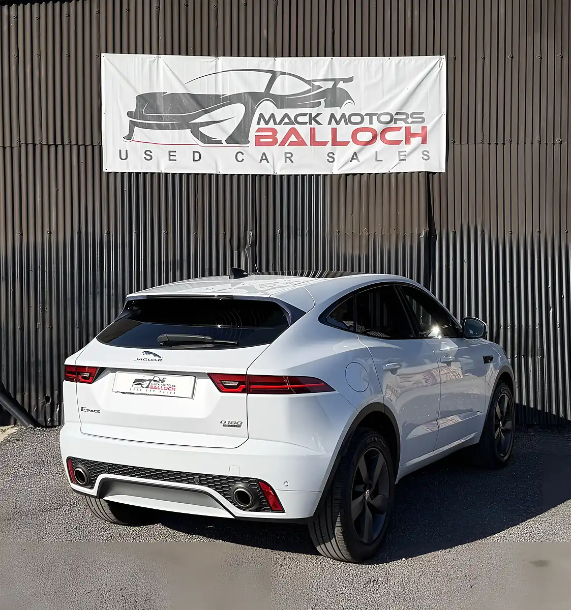 Used 2019 Jaguar E-Pace Chequered Flag White - Interior and Exterior details 5