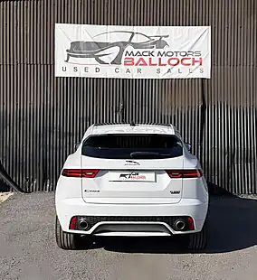 Used 2019 Jaguar E-Pace Chequered Flag White - Interior and Exterior details 6