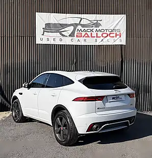 Used 2019 Jaguar E-Pace Chequered Flag White - Interior and Exterior details 7
