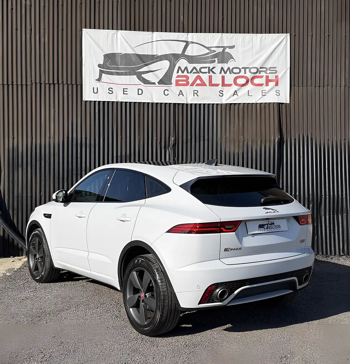 Used 2019 Jaguar E-Pace Chequered Flag White - Interior and Exterior details 7