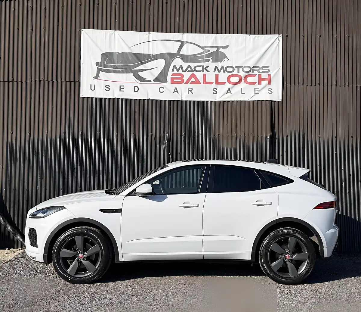 Used 2019 Jaguar E-Pace Chequered Flag White - Interior and Exterior details 8