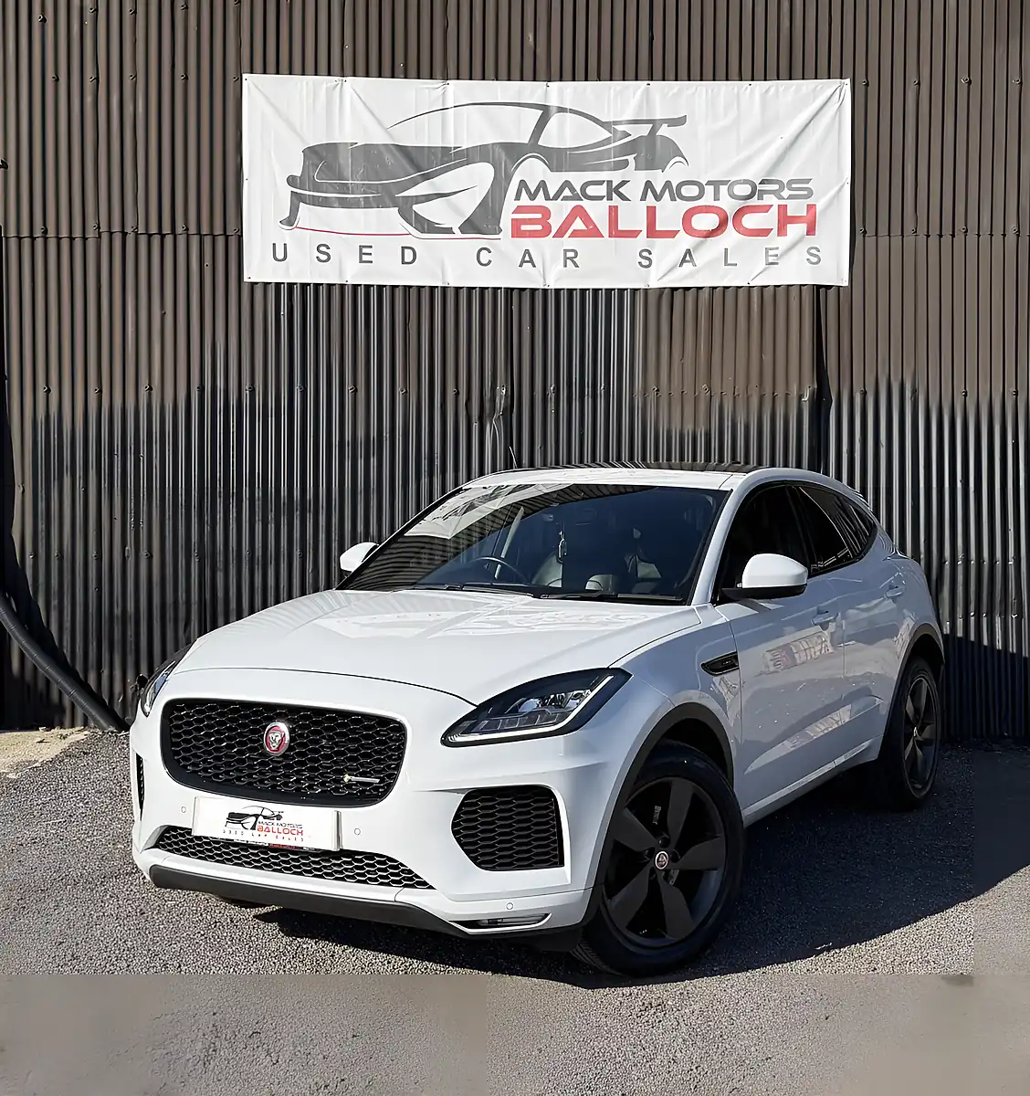 Used 2019 Jaguar E-Pace Chequered Flag White - Interior and Exterior details 9