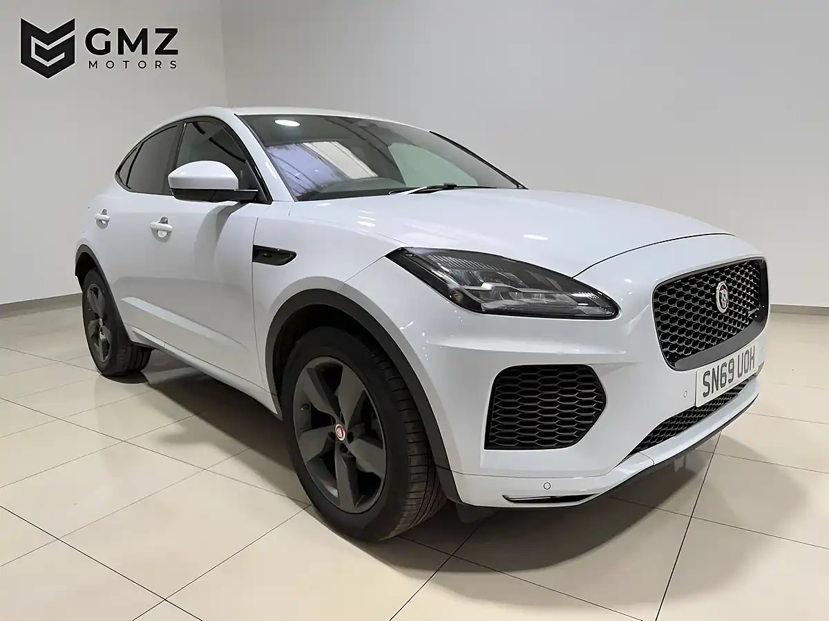 Used 2019 Jaguar E-Pace Chequered Flag White - Front View
