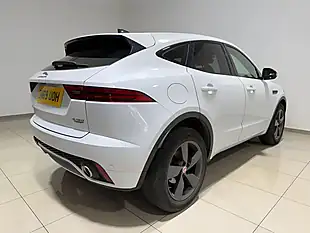 Used 2019 Jaguar E-Pace Chequered Flag White - Interior and Exterior details 10