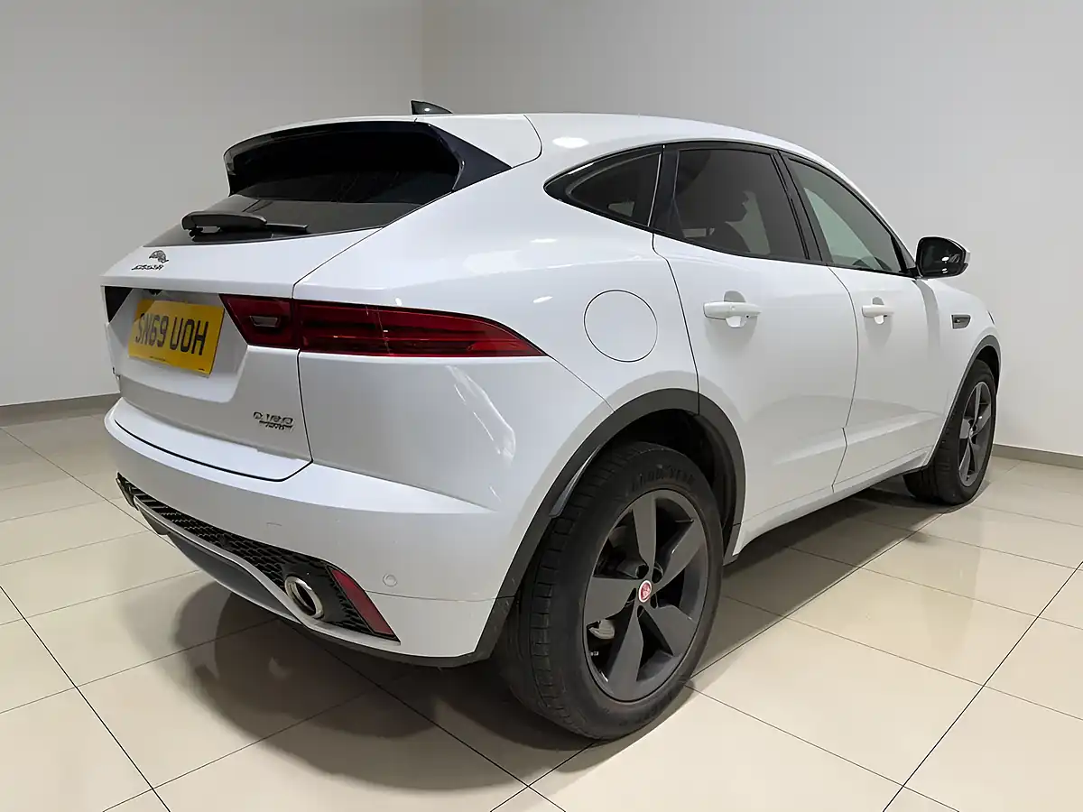 Used 2019 Jaguar E-Pace Chequered Flag White - Interior and Exterior details 10