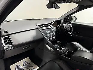 Used 2019 Jaguar E-Pace Chequered Flag White - Interior and Exterior details 15