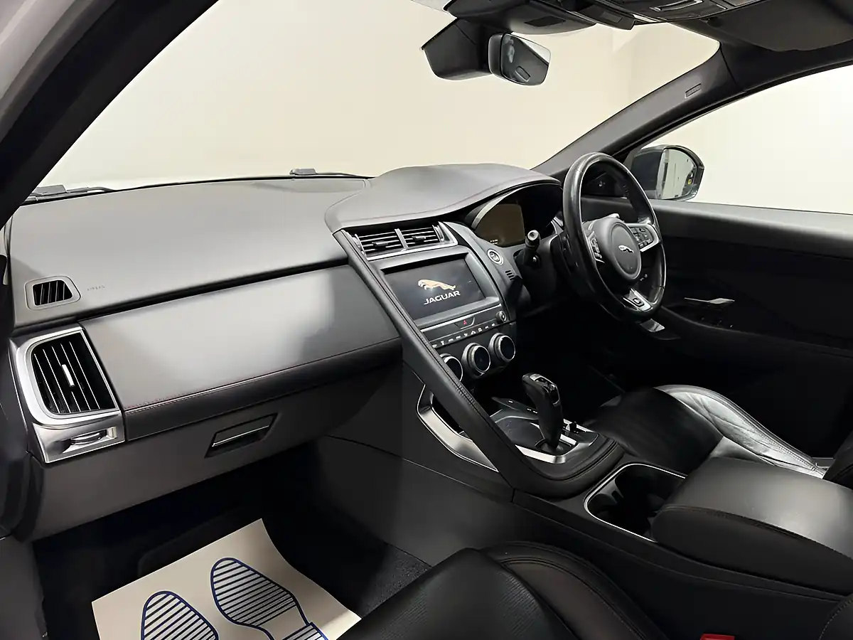 Used 2019 Jaguar E-Pace Chequered Flag White - Interior and Exterior details 15