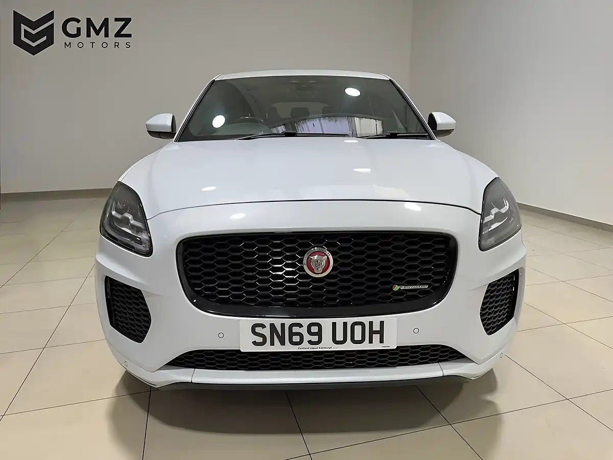 Used 2019 Jaguar E-Pace Chequered Flag White - Interior and Exterior details 2