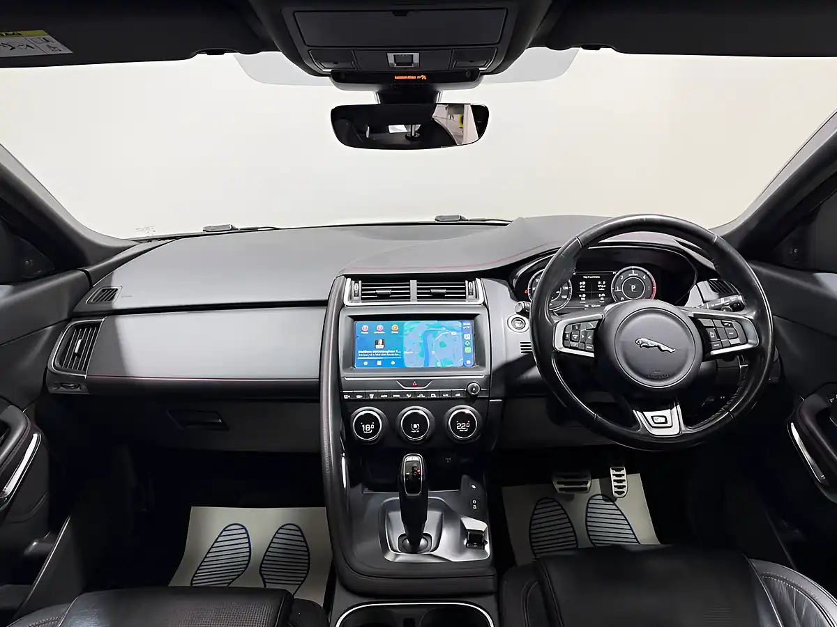 Used 2019 Jaguar E-Pace Chequered Flag White - Interior and Exterior details 4