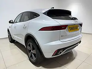 Used 2019 Jaguar E-Pace Chequered Flag White - Interior and Exterior details 8