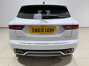 Used 2019 Jaguar E-Pace Chequered Flag White - Interior and Exterior details 9
