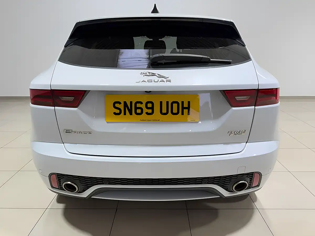 Used 2019 Jaguar E-Pace Chequered Flag White - Interior and Exterior details 9