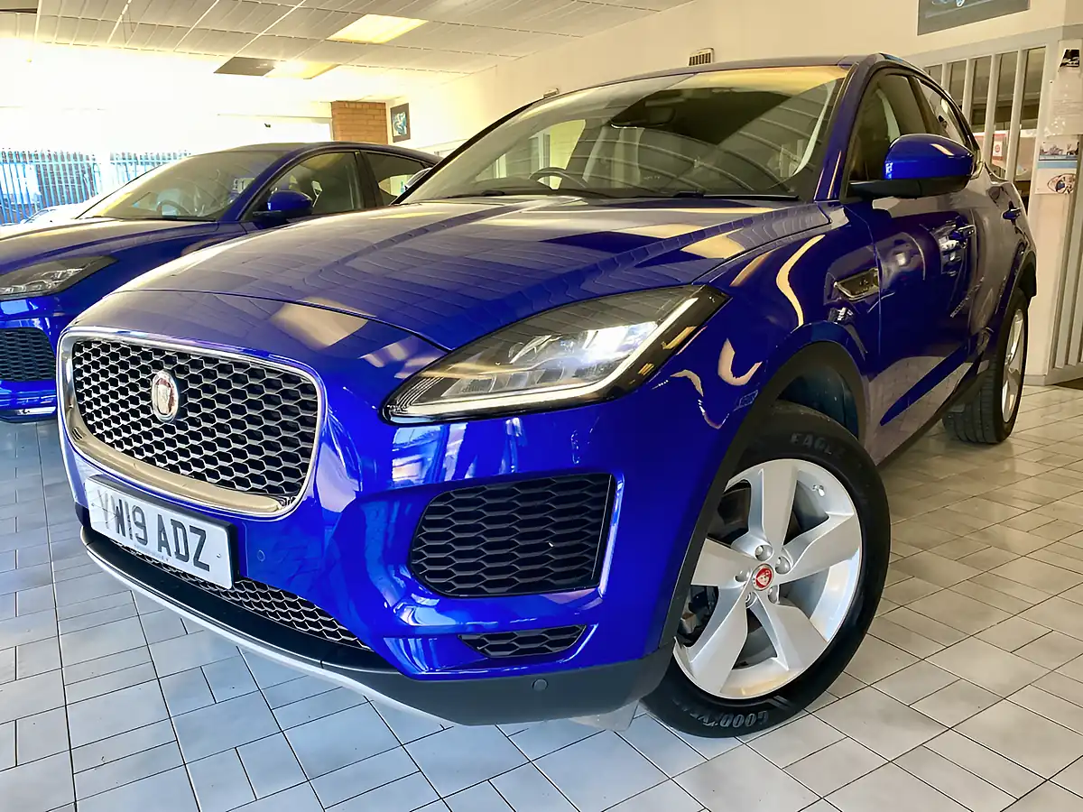 Used 2019 Jaguar E-Pace Estate S Blue - Interior and Exterior details 2