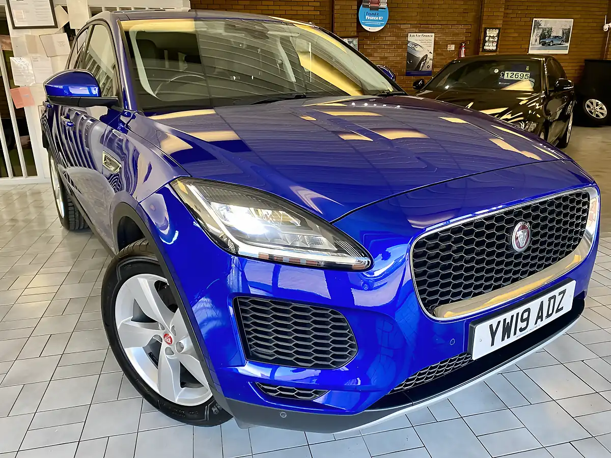 Used 2019 Jaguar E-Pace Estate S Blue - Interior and Exterior details 4