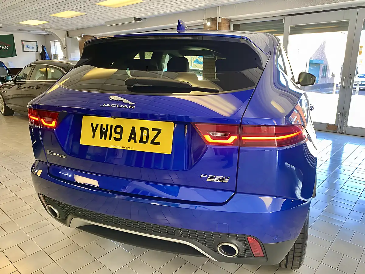 Used 2019 Jaguar E-Pace Estate S Blue - Interior and Exterior details 7