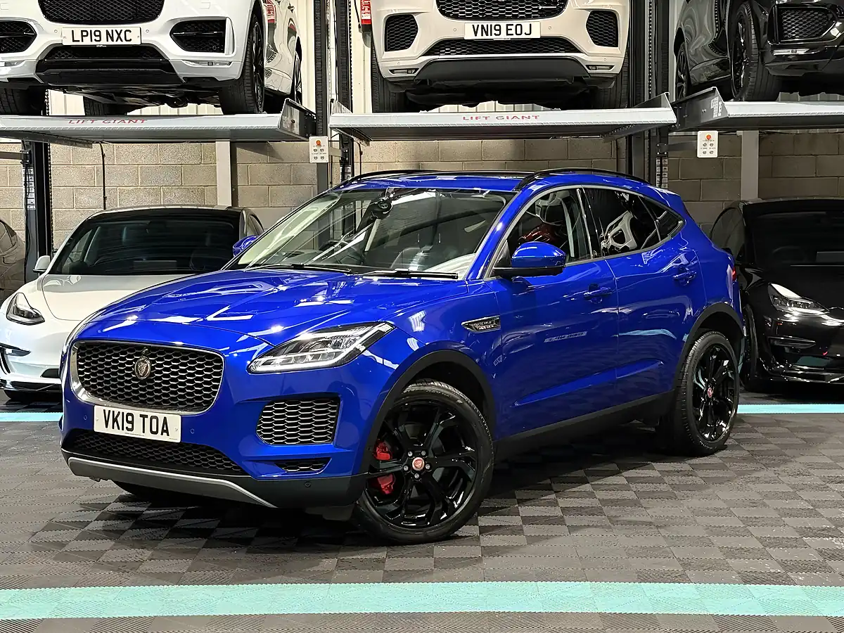 Used 2019 Jaguar E-Pace Hse Blue - Interior and Exterior details 5