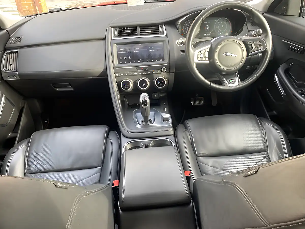 Used 2019 Jaguar E-Pace Hse Red - Interior and Exterior details 10