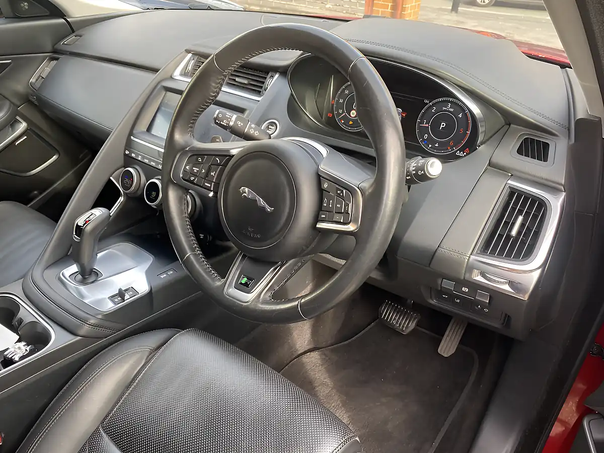 Used 2019 Jaguar E-Pace Hse Red - Interior and Exterior details 11