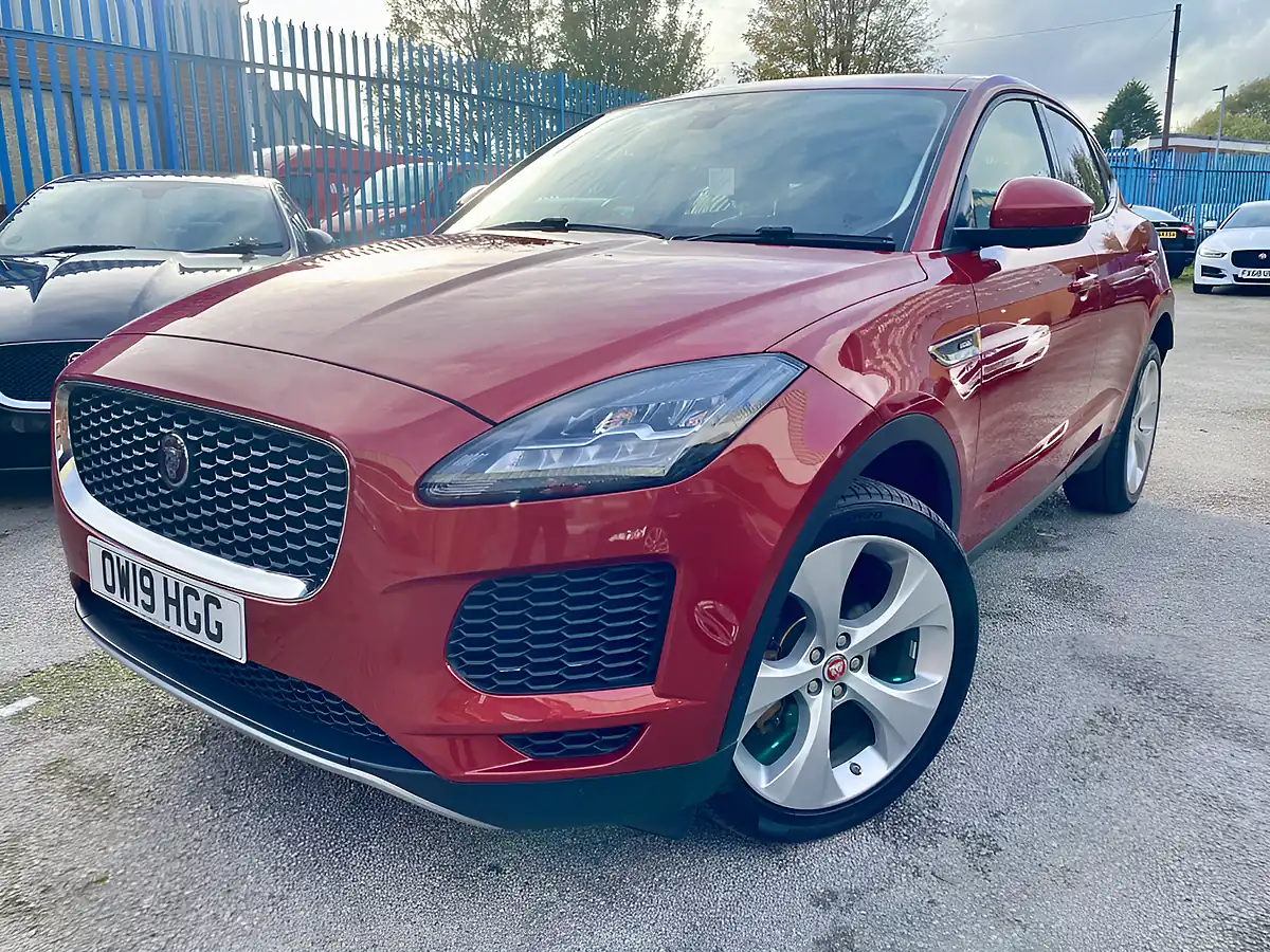 Used 2019 Jaguar E-Pace Hse Red - Interior and Exterior details 4