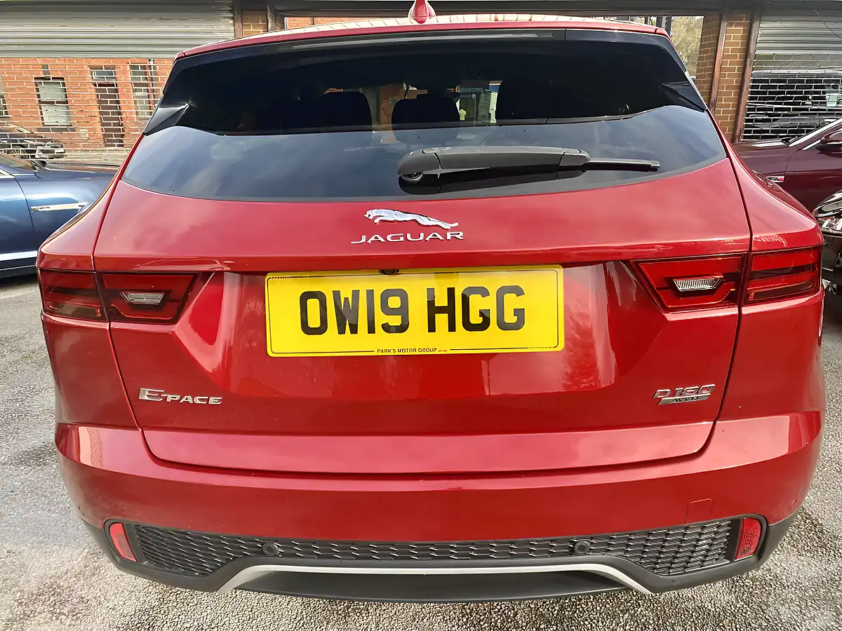 Used 2019 Jaguar E-Pace Hse Red - Interior and Exterior details 6