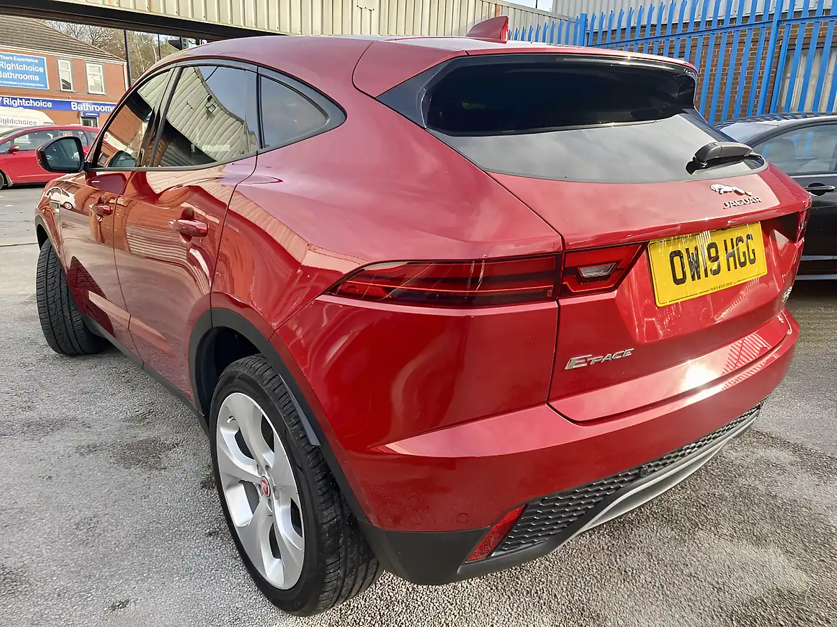 Used 2019 Jaguar E-Pace Hse Red - Interior and Exterior details 7