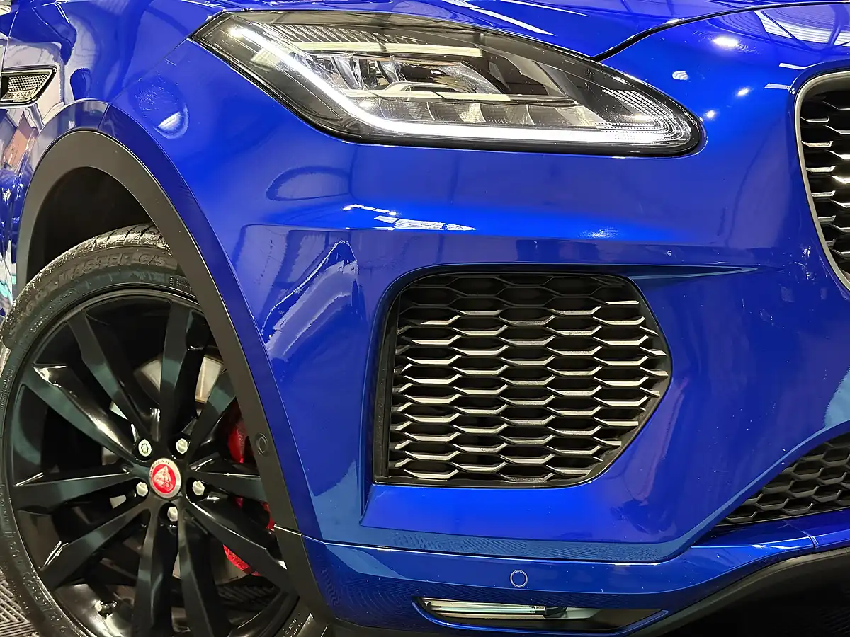 Used 2019 Jaguar E-Pace R-Dynamic Hse Blue - Interior and Exterior details 11