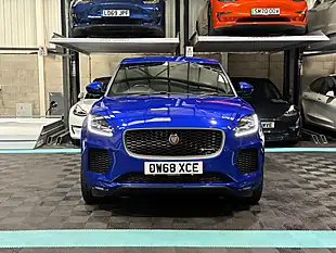 Used 2019 Jaguar E-Pace R-Dynamic Hse Blue - Interior and Exterior details 4