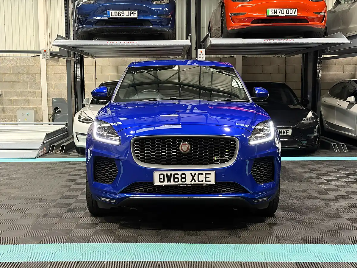 Used 2019 Jaguar E-Pace R-Dynamic Hse Blue - Interior and Exterior details 4