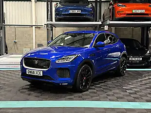 Used 2019 Jaguar E-Pace R-Dynamic Hse Blue - Interior and Exterior details 5