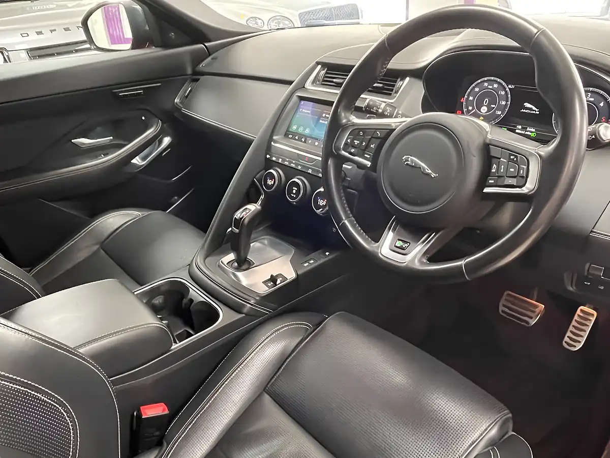 Used 2019 Jaguar E-Pace R-Dynamic Hse Firenze Red - Interior and Exterior details 13