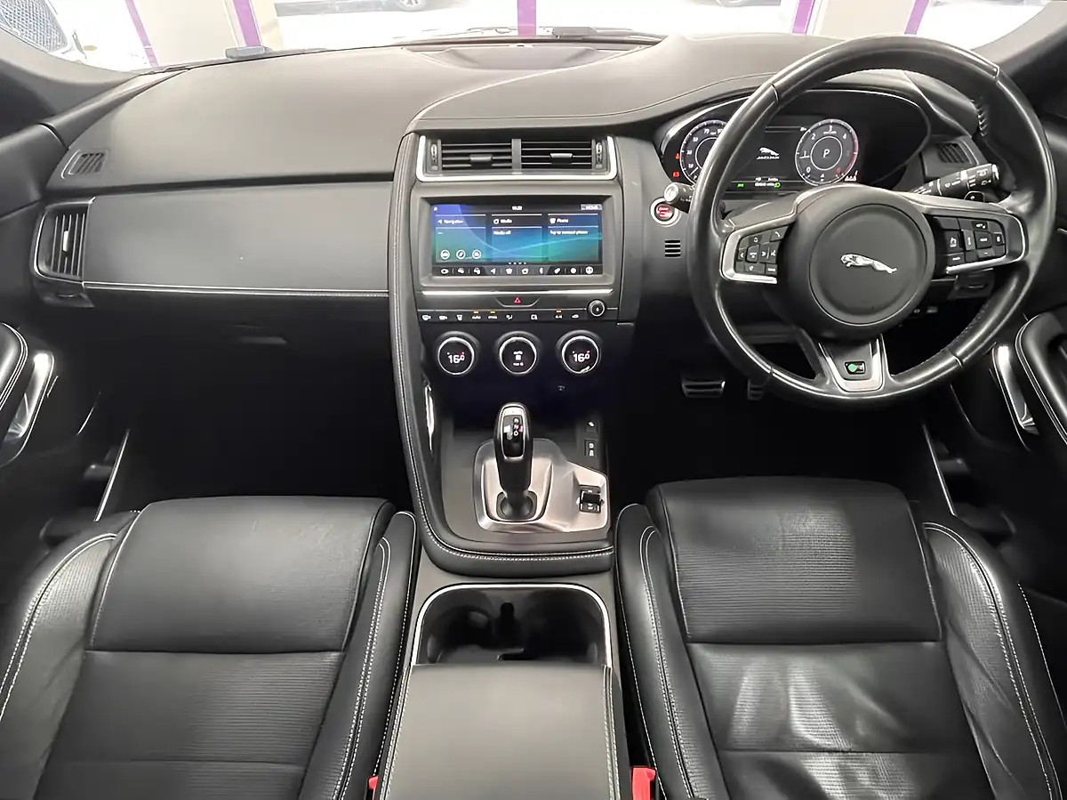 Used 2019 Jaguar E-Pace R-Dynamic Hse Firenze Red - Interior and Exterior details 2