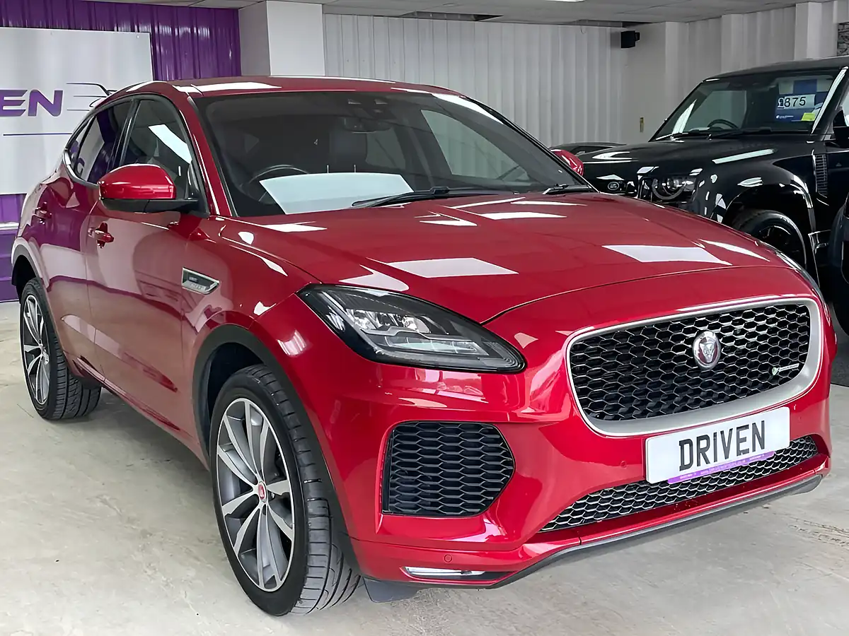 Used 2019 Jaguar E-Pace R-Dynamic Hse Firenze Red - Interior and Exterior details 4