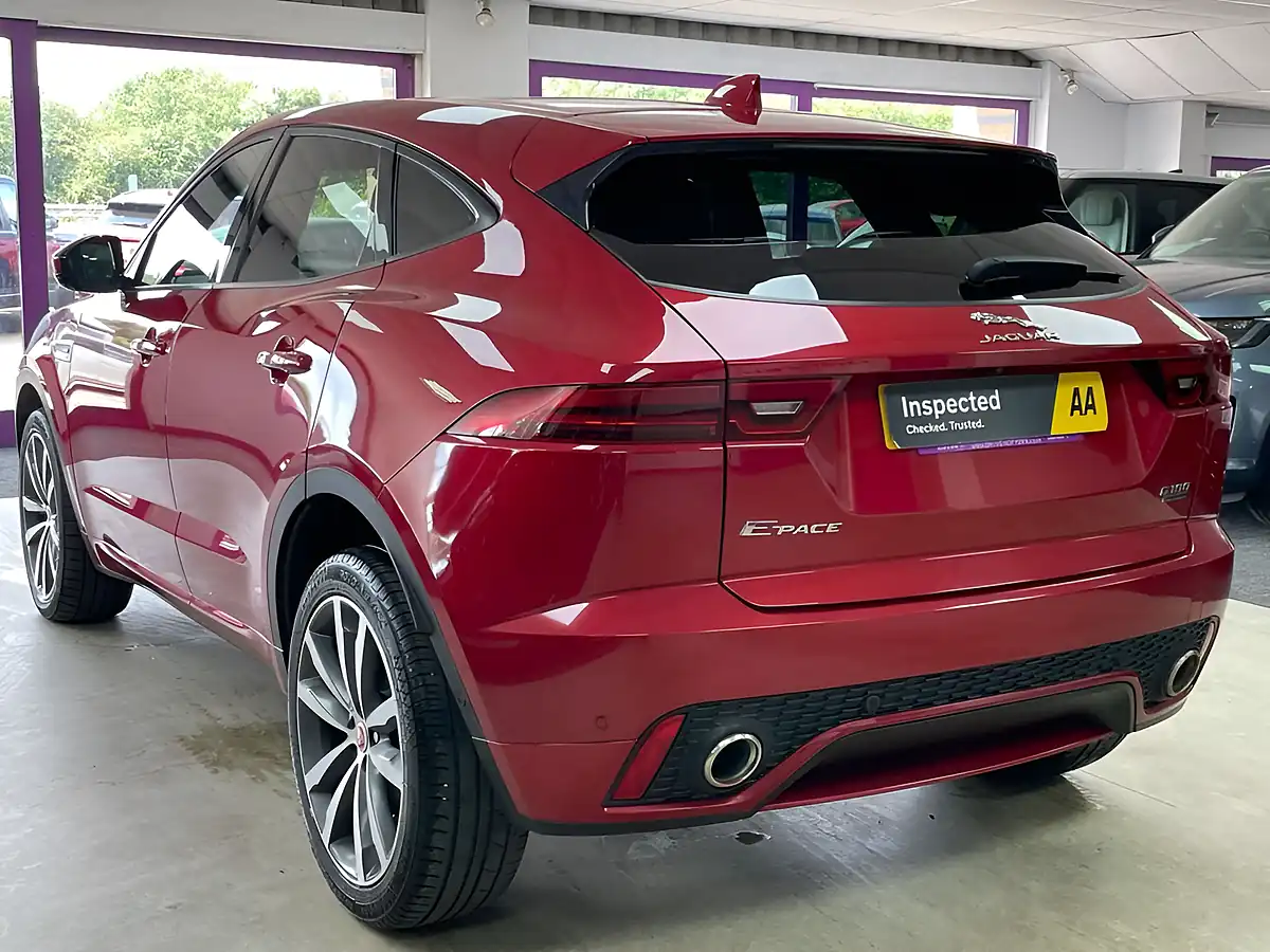 Used 2019 Jaguar E-Pace R-Dynamic Hse Firenze Red - Interior and Exterior details 7