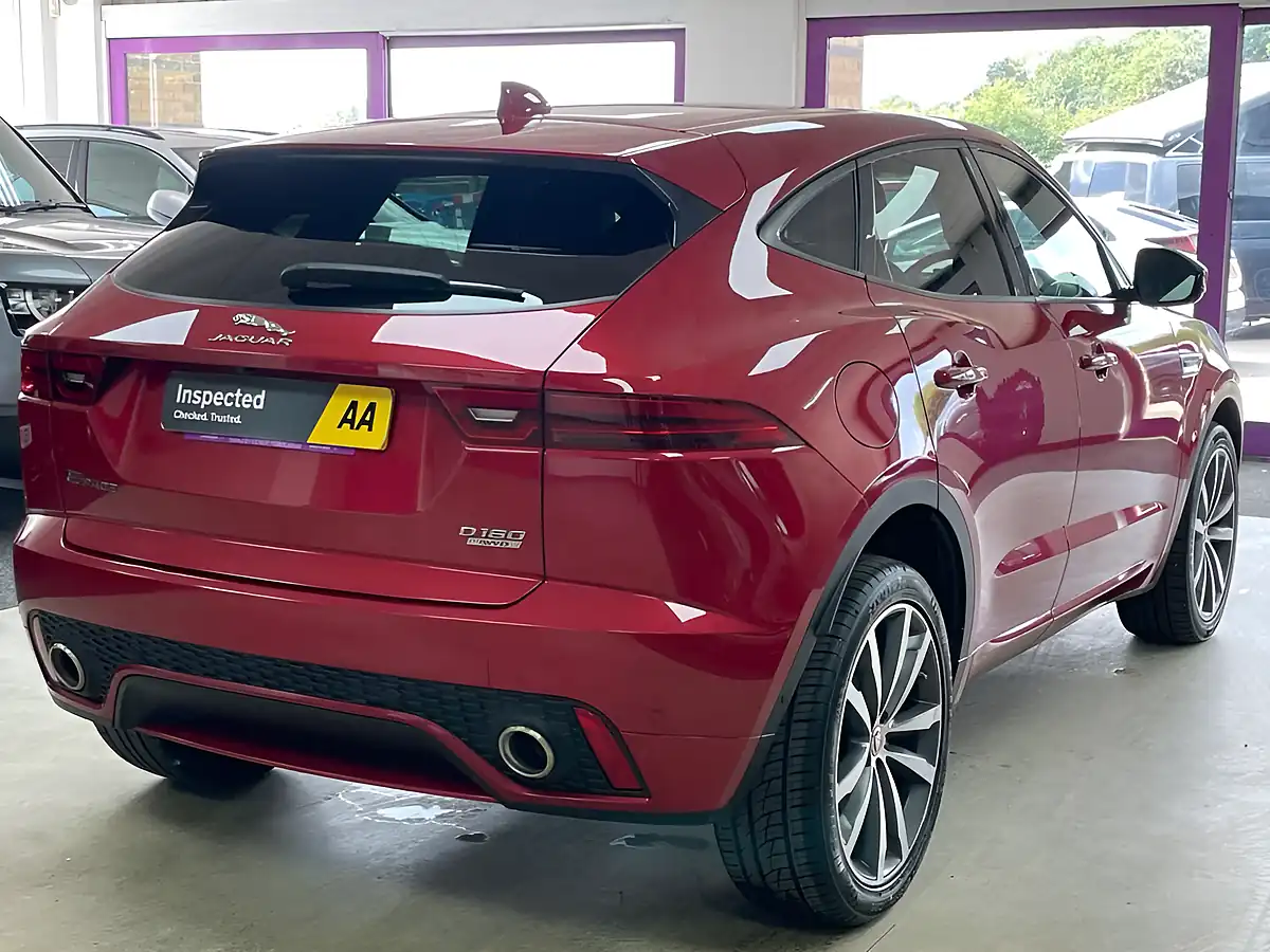 Used 2019 Jaguar E-Pace R-Dynamic Hse Firenze Red - Interior and Exterior details 9