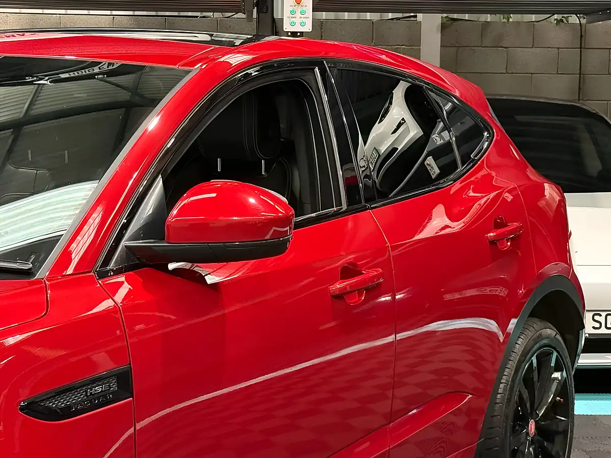 Used 2019 Jaguar E-Pace R-Dynamic Hse Red - Interior and Exterior details 12