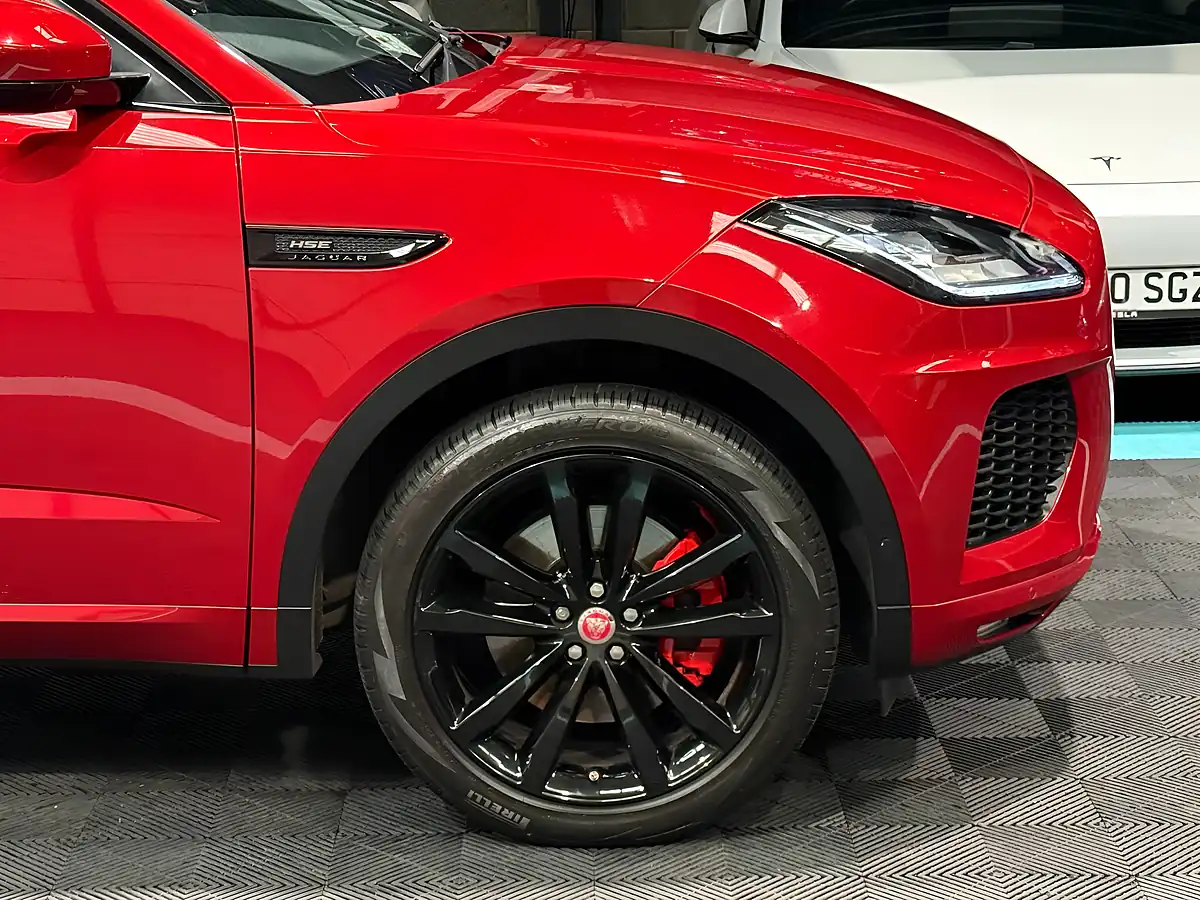 Used 2019 Jaguar E-Pace R-Dynamic Hse Red - Interior and Exterior details 13