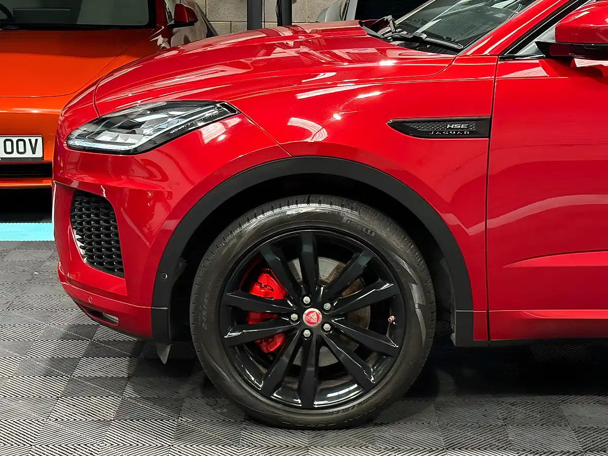 Used 2019 Jaguar E-Pace R-Dynamic Hse Red - Interior and Exterior details 14