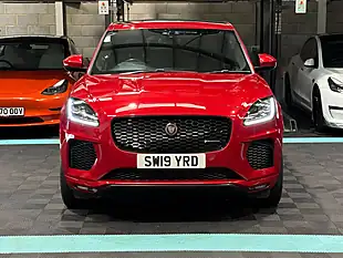 Used 2019 Jaguar E-Pace R-Dynamic Hse Red - Interior and Exterior details 4