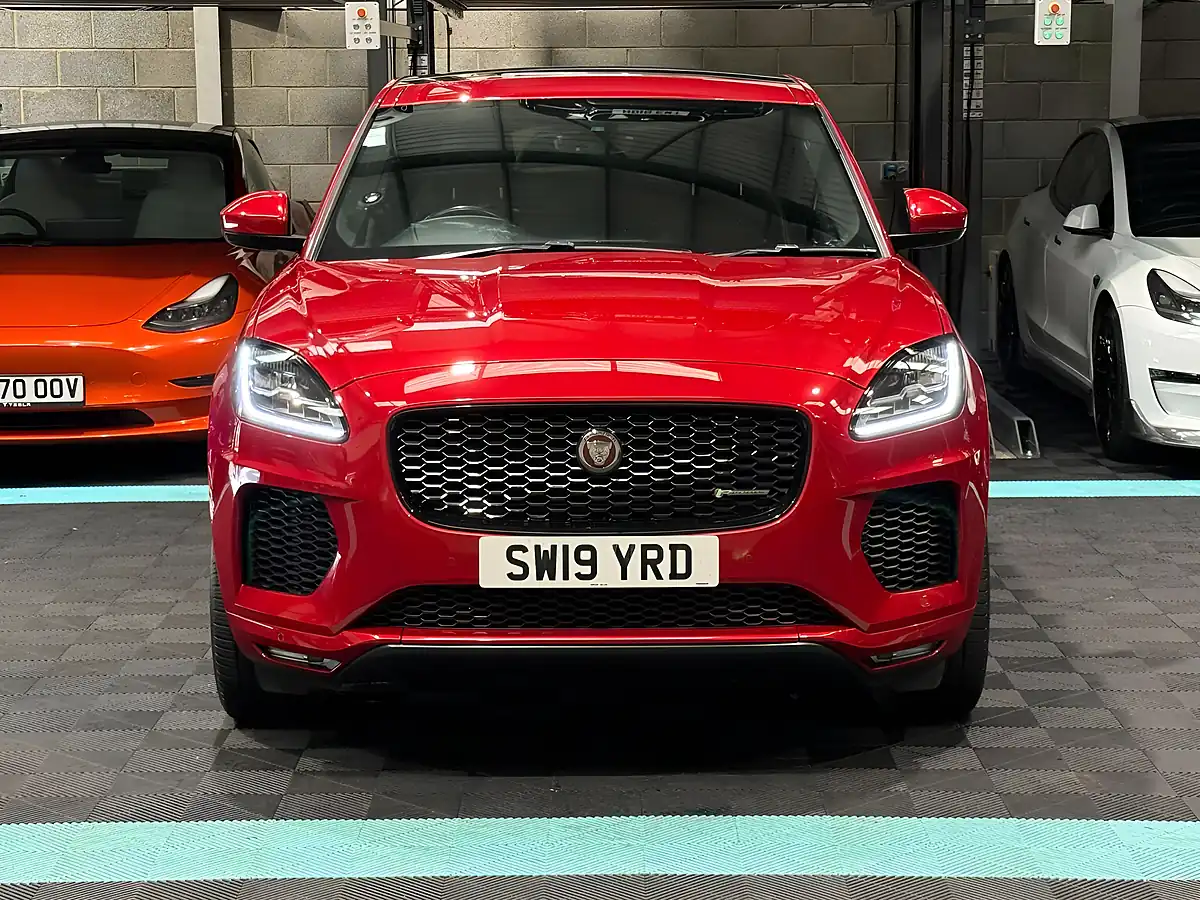 Used 2019 Jaguar E-Pace R-Dynamic Hse Red - Interior and Exterior details 4