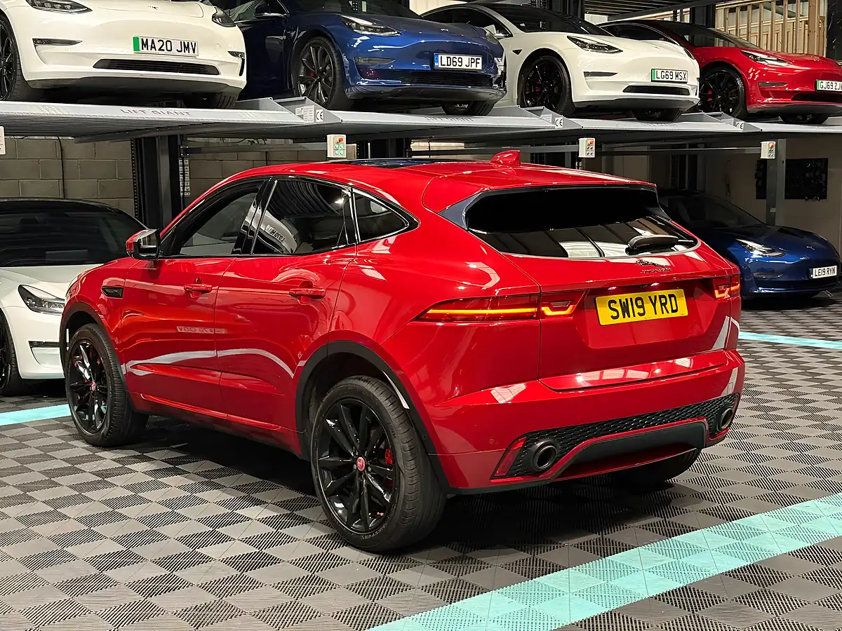 Used 2019 Jaguar E-Pace R-Dynamic Hse Red - Interior and Exterior details 7