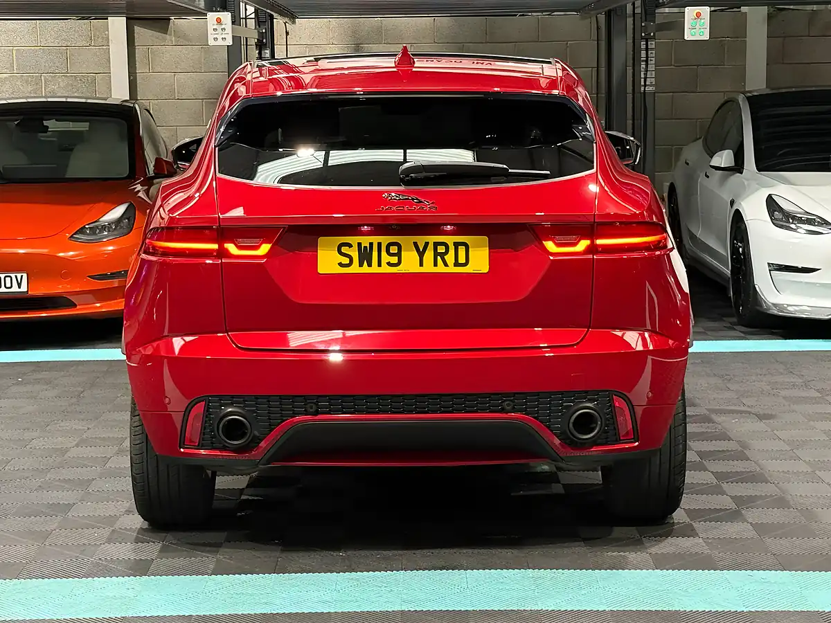 Used 2019 Jaguar E-Pace R-Dynamic Hse Red - Interior and Exterior details 8