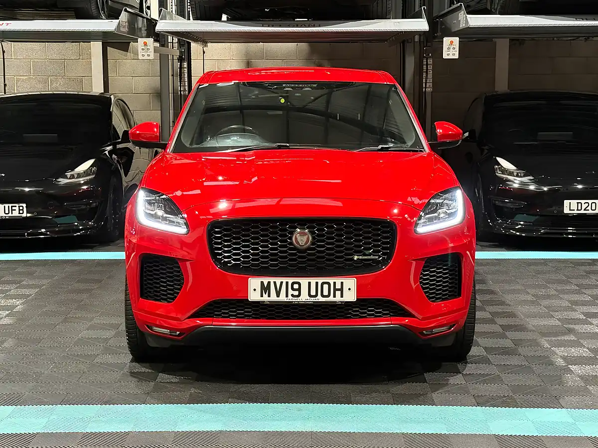 Used 2019 Jaguar E-Pace R-Dynamic Hse Red - Interior and Exterior details 3
