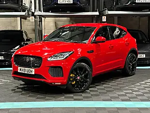 Used 2019 Jaguar E-Pace R-Dynamic Hse Red - Interior and Exterior details 4