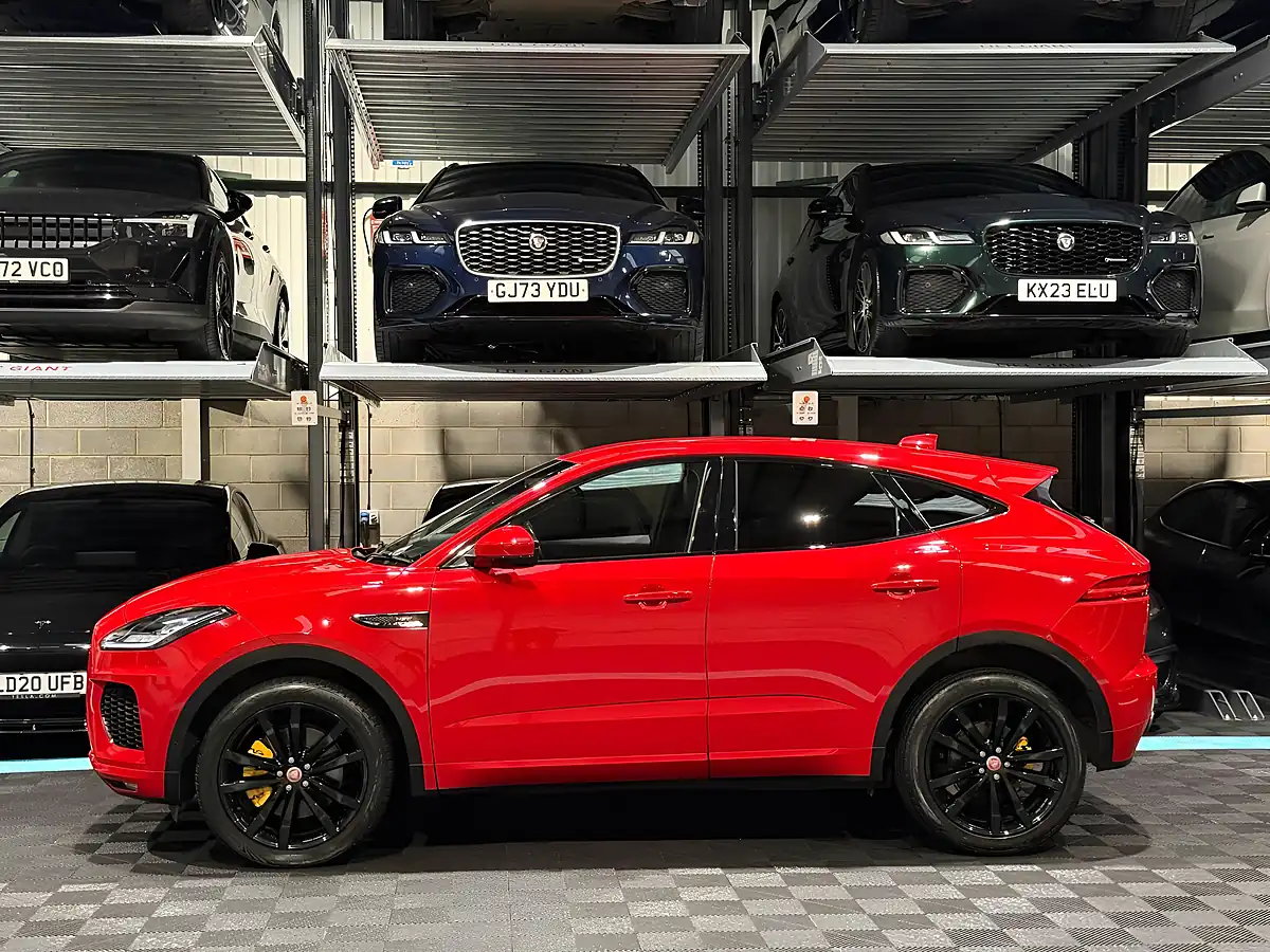 Used 2019 Jaguar E-Pace R-Dynamic Hse Red - Interior and Exterior details 5