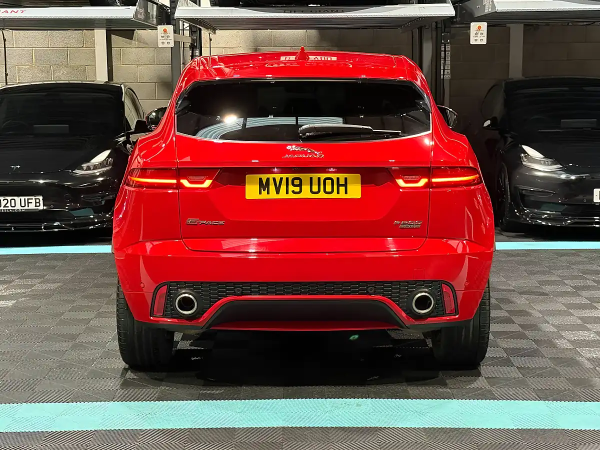 Used 2019 Jaguar E-Pace R-Dynamic Hse Red - Interior and Exterior details 7