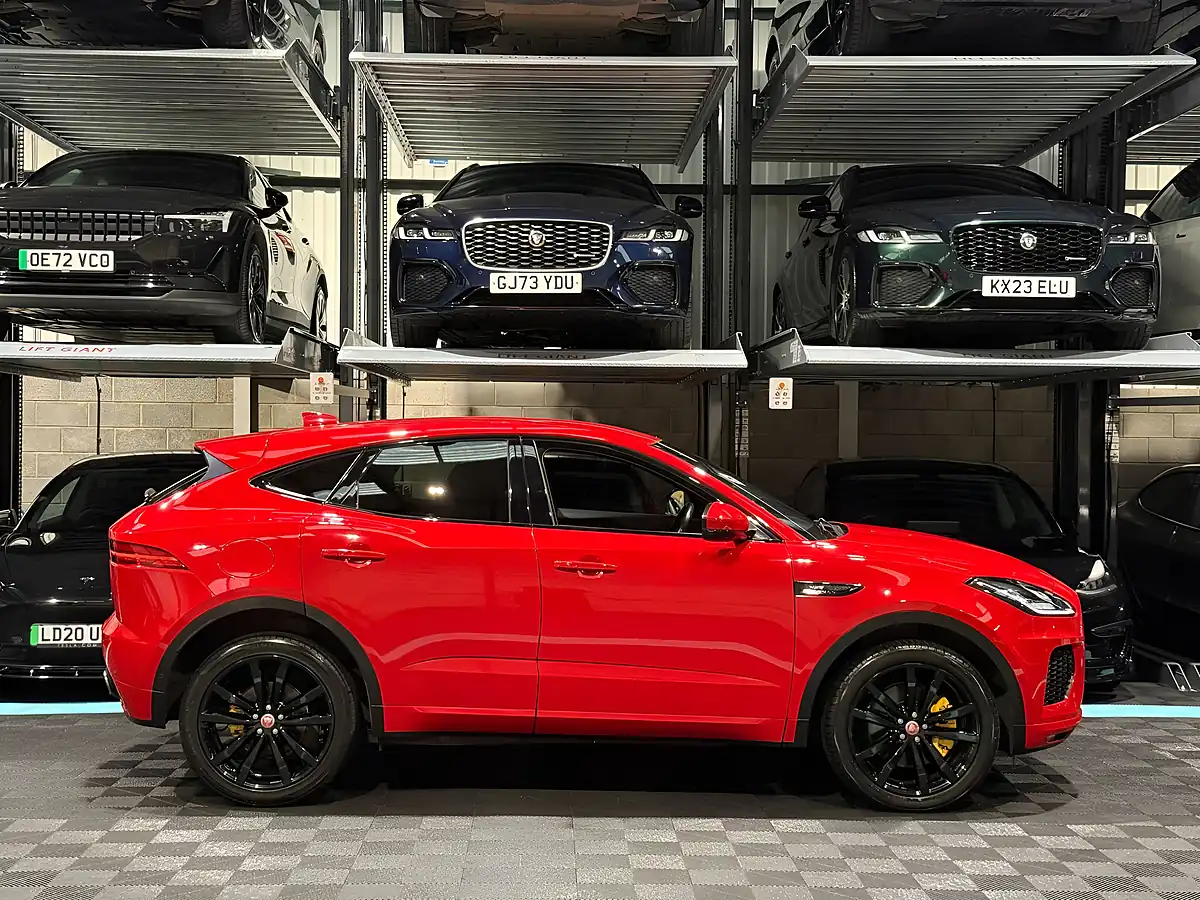 Used 2019 Jaguar E-Pace R-Dynamic Hse Red - Interior and Exterior details 9