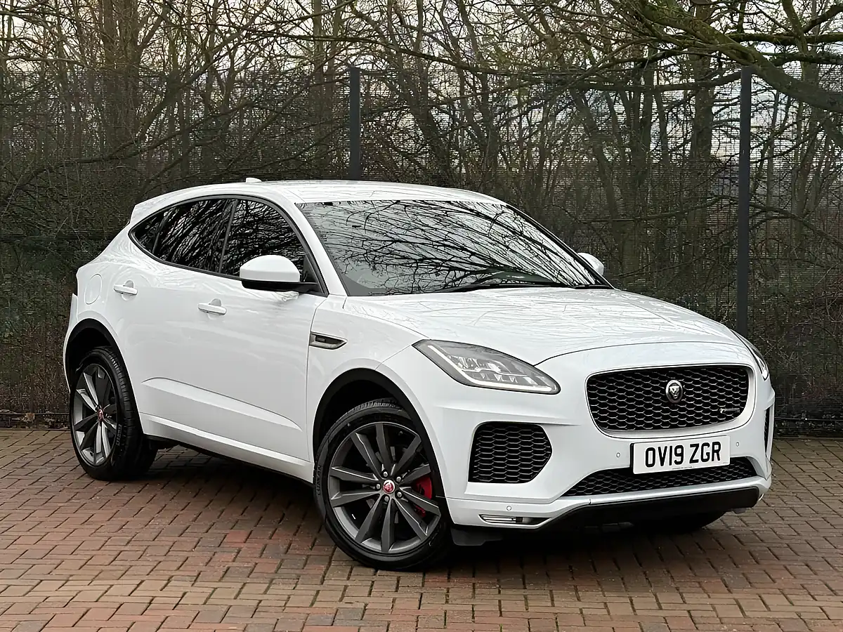 Used 2019 Jaguar E-Pace R-Dynamic Hse White - Front View