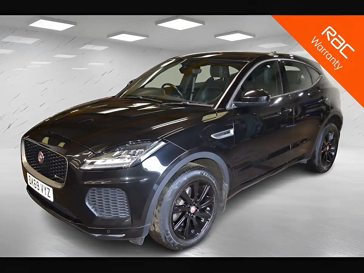 Used 2019 Jaguar E-Pace R-Dynamic S Black - Front View