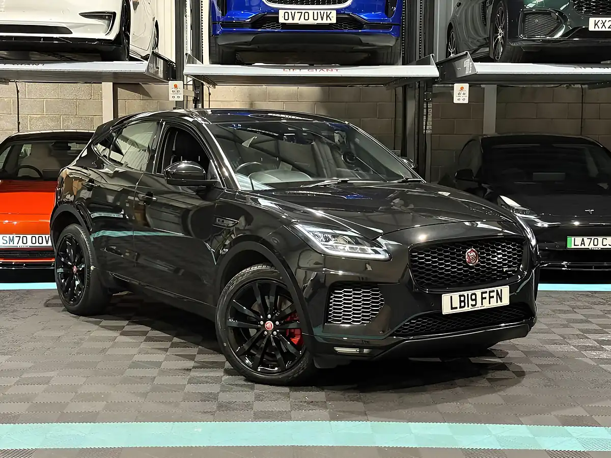 Used 2019 Jaguar E-Pace R-Dynamic S Black - Front View