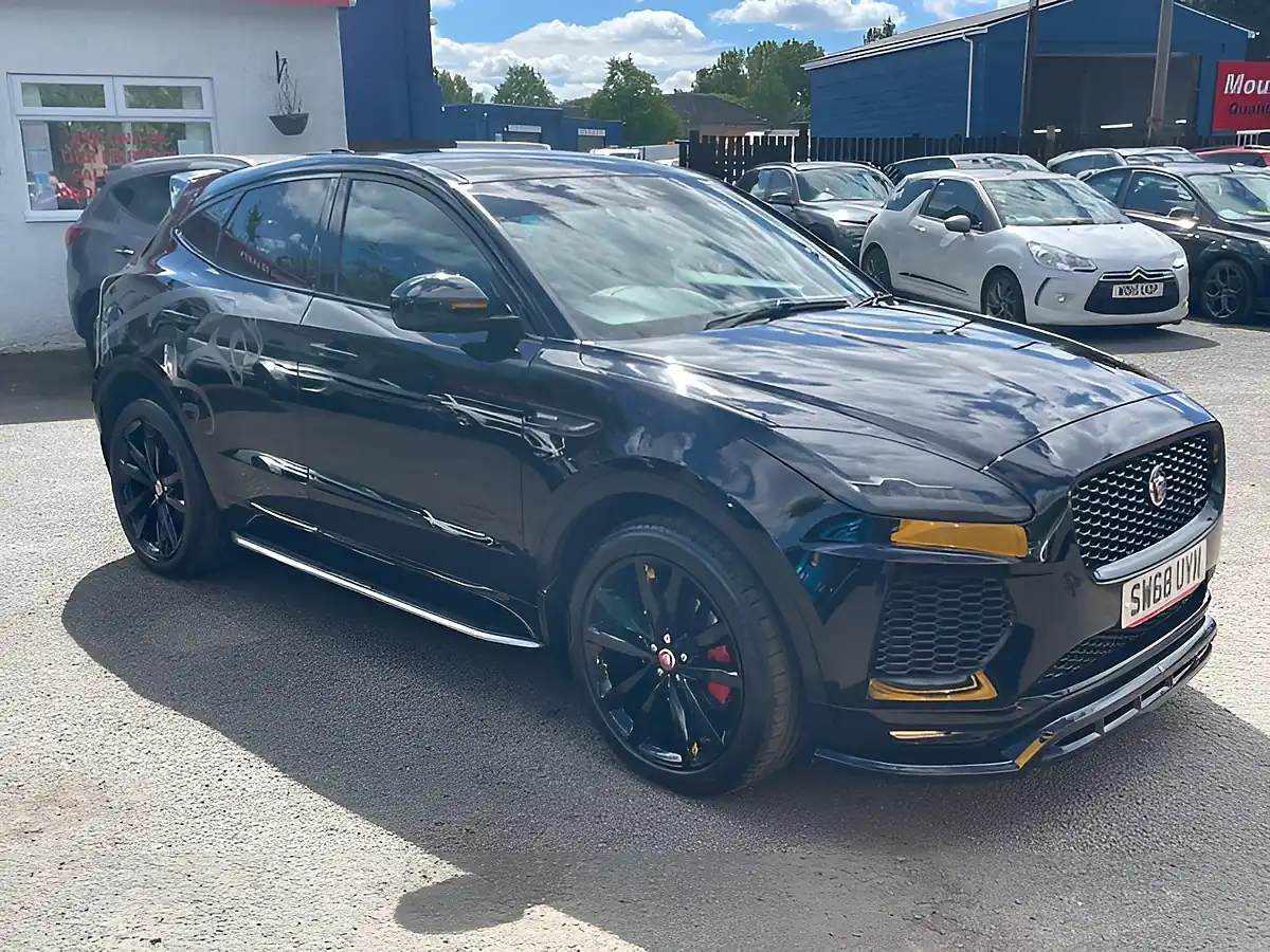 Used 2019 Jaguar E-Pace R-Dynamic S Black - Interior and Exterior details 10